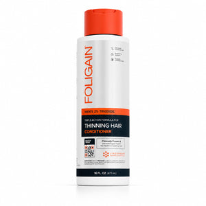 FOLIGAIN® Triple Action Conditioner For Thinning Hair For Men with 2% TRIOXIDIL® 473ml