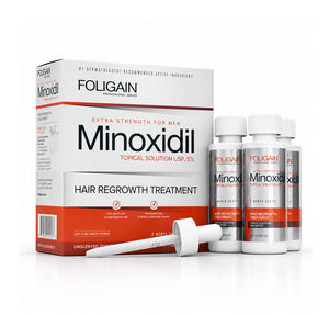 FOLIGAIN® Minoxidil 5% Hair Regrowth Treatment For Men 3 Month Supply