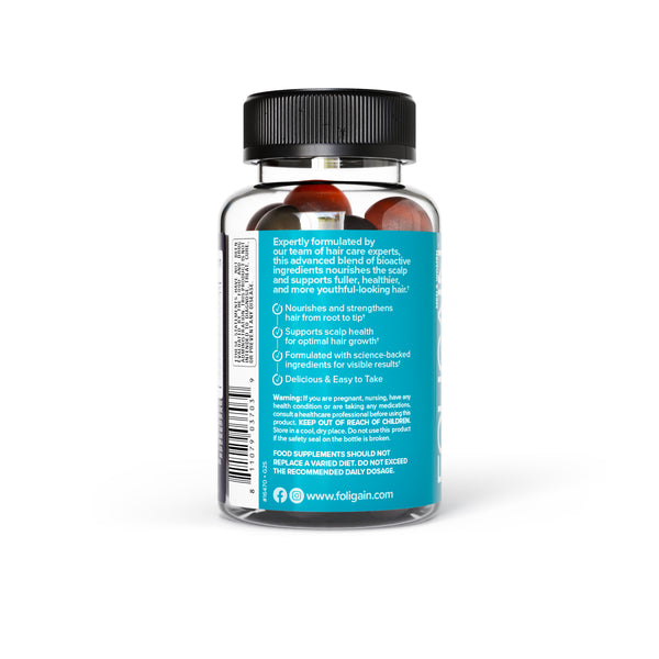 FOLIGAIN® Stimolante per Capelli 60 Caramelle Gummies