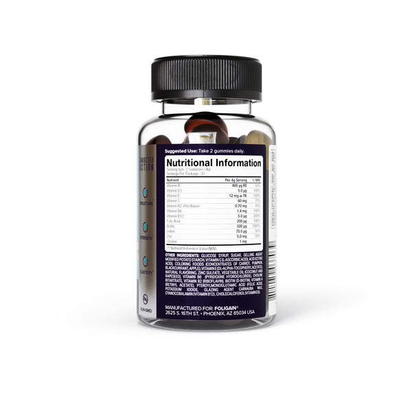 FOLIGAIN® Stimolante per Capelli 60 Caramelle Gummies