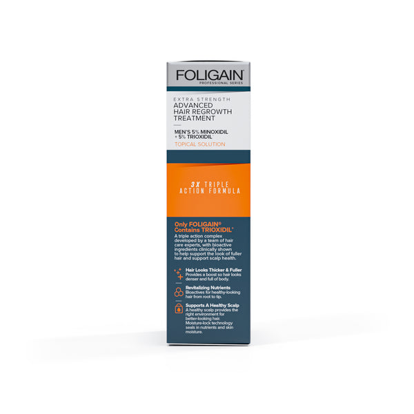 FOLIGAIN Ricrescita Avanzata Dei Capelli Per Uomo Minoxidil 5% + Trioxidil 5%